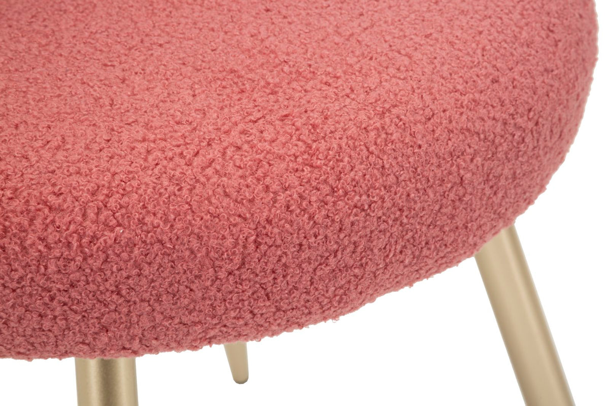 Mauro Ferretti Sedia Mini Ilary Rosa Ø 40 x 67 cm (altezza Seduta 46)