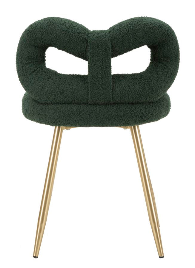 Mauro Ferretti Sedia Mini Ilary Verde Ø 40 x 67 cm (altezza Seduta 46)