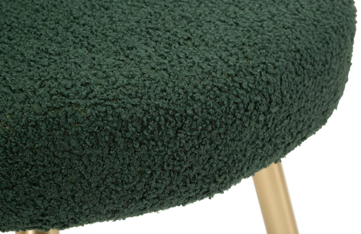 Mauro Ferretti Sedia Mini Ilary Verde Ø 40 x 67 cm (altezza Seduta 46)