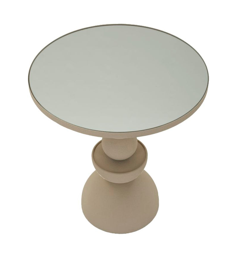 Mauro Ferretti Tavolinetto Dune con Specchio Ø 45 x 49,5 cm