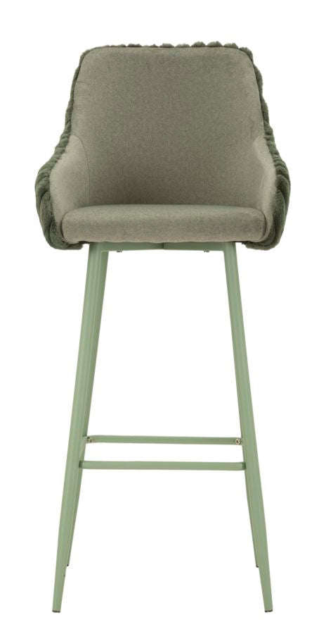 Mauro Ferretti Sgabello Bar Alaska -a- Verde Set 2 pz 52 x 46 x 111 cm (altezza Seduta 78)