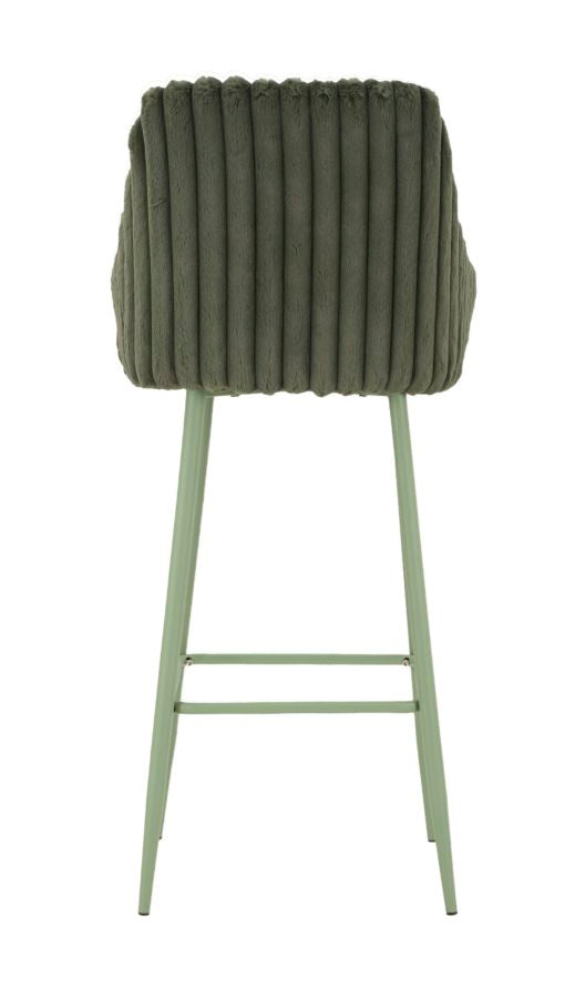 Mauro Ferretti Sgabello Bar Alaska -a- Verde Set 2 pz 52 x 46 x 111 cm (altezza Seduta 78)