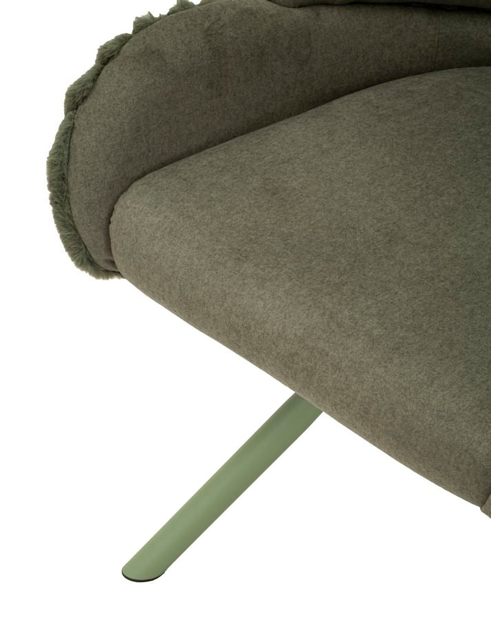 Mauro Ferretti Sedia Stoccolma -a- Verde Set 2 pz 58 x 53 x 85 cm