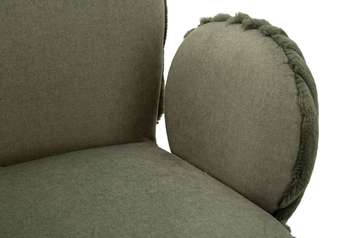 Mauro Ferretti Sedia Stoccolma -b- Verde Set 2 pz 64 x 68 x 83 cm (altezza Seduta 45)