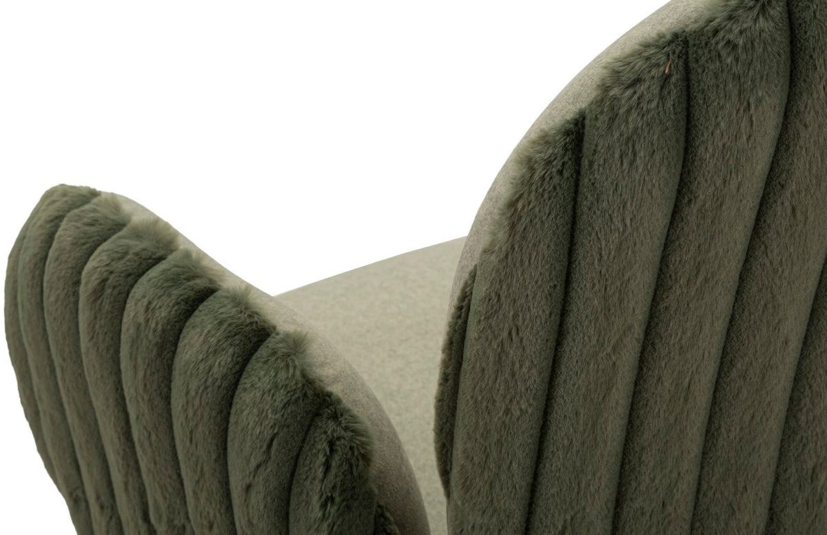 Mauro Ferretti Sedia Stoccolma -b- Verde Set 2 pz 64 x 68 x 83 cm (altezza Seduta 45)