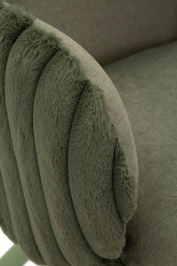 Mauro Ferretti Sedia Stoccolma -b- Verde Set 2 pz 64 x 68 x 83 cm (altezza Seduta 45)