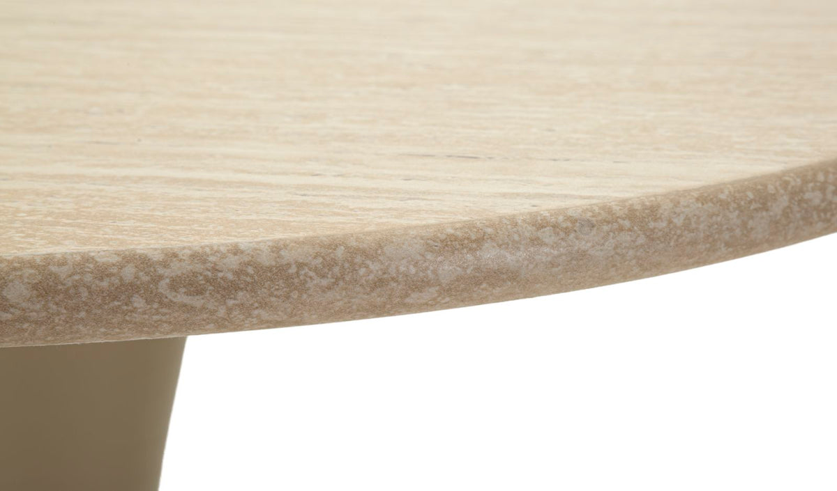 Mauro Ferretti Tavolo Bar Alaska Crema Ø 60 x 106 cm