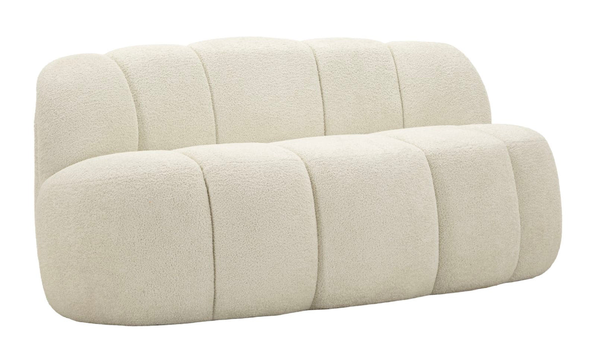 Divanetto ball bianco cm 145x80x69