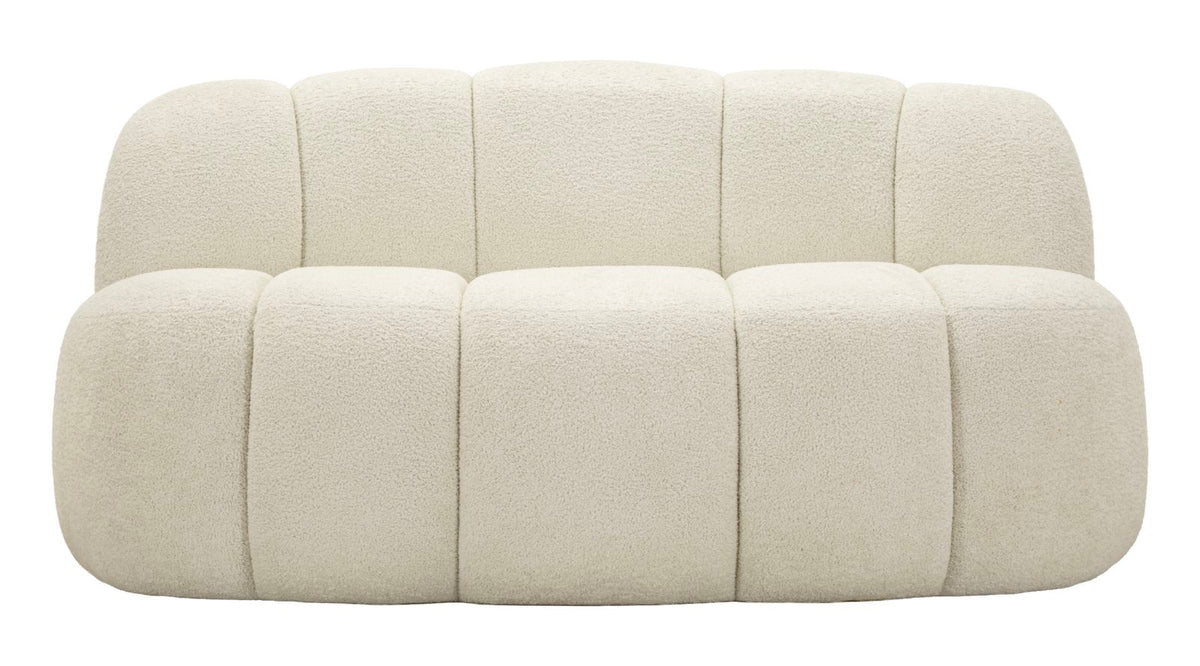 Divanetto ball bianco cm 145x80x69