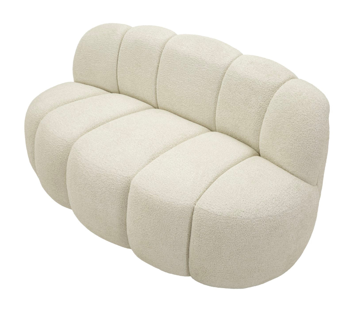 Divanetto ball bianco cm 145x80x69