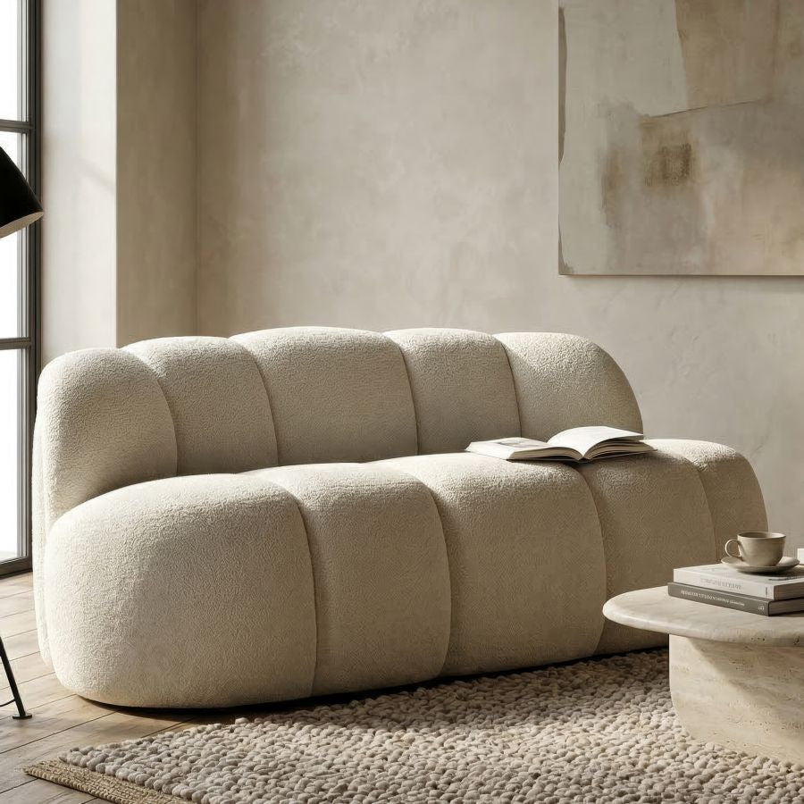 Divanetto ball bianco cm 145x80x69
