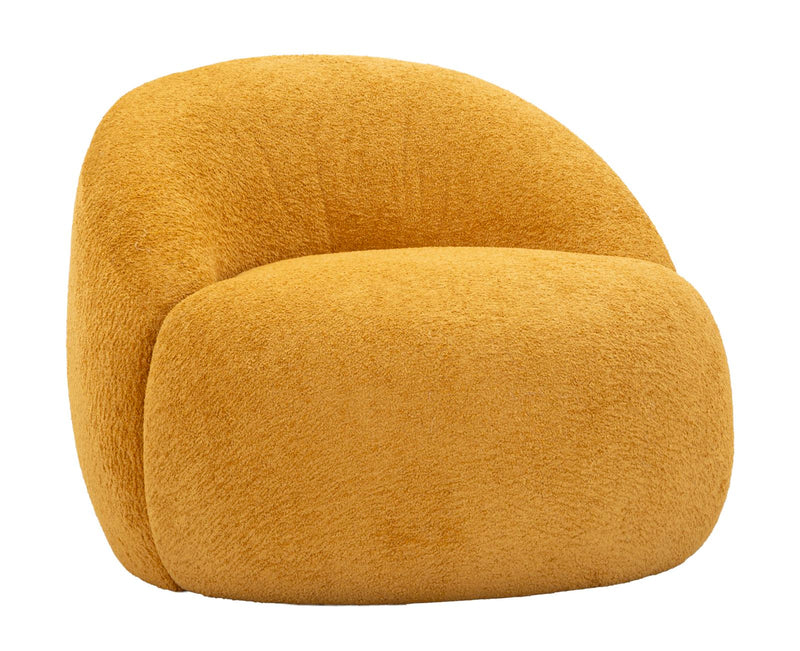 Poltrona ginevra senape cm 81x78x64