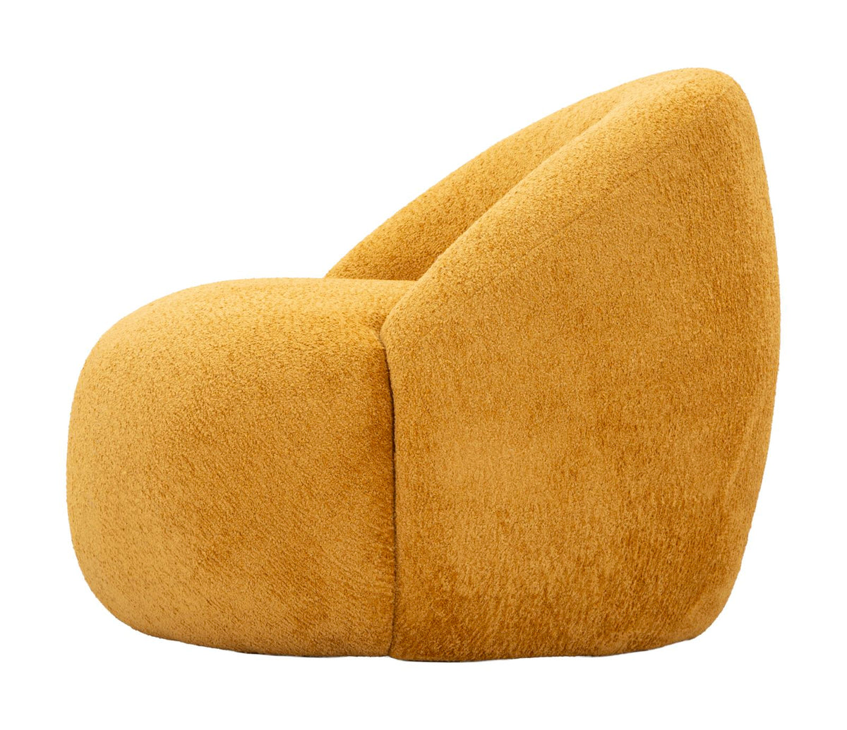 Poltrona ginevra senape cm 81x78x64