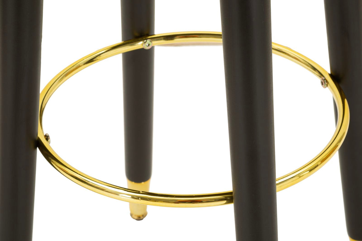 Sgabello bar london crema cm ø 38x74