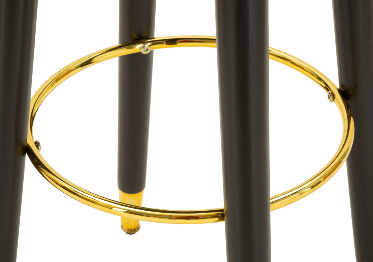 Sgabello bar london marrone cm ø 38x74