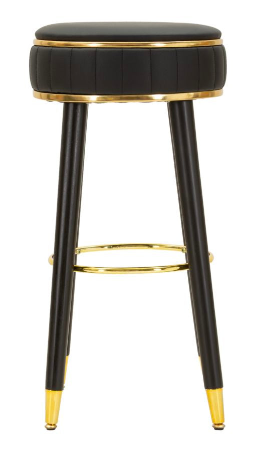 Sgabello bar london nero cm ø 38x74