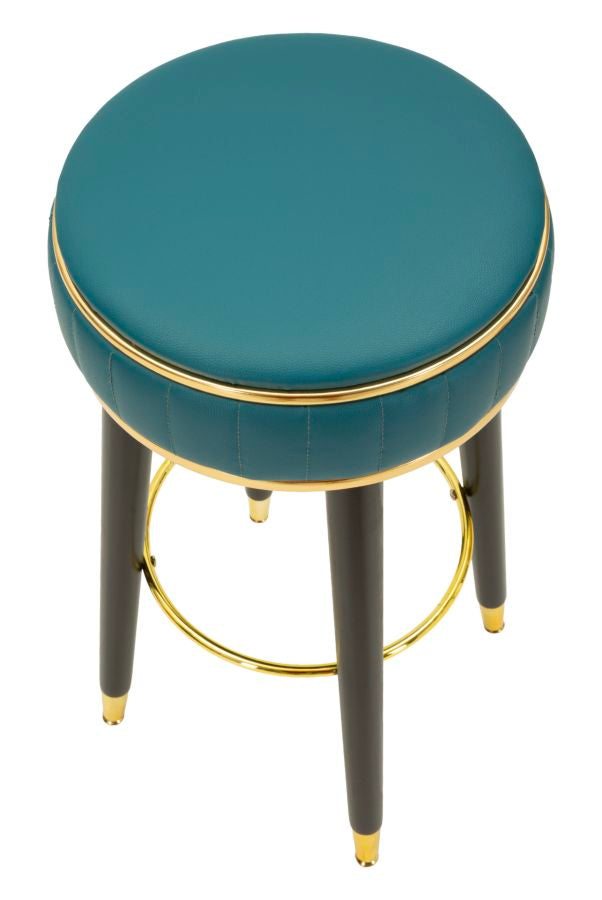 Sgabello bar london verde cm ø 38x74