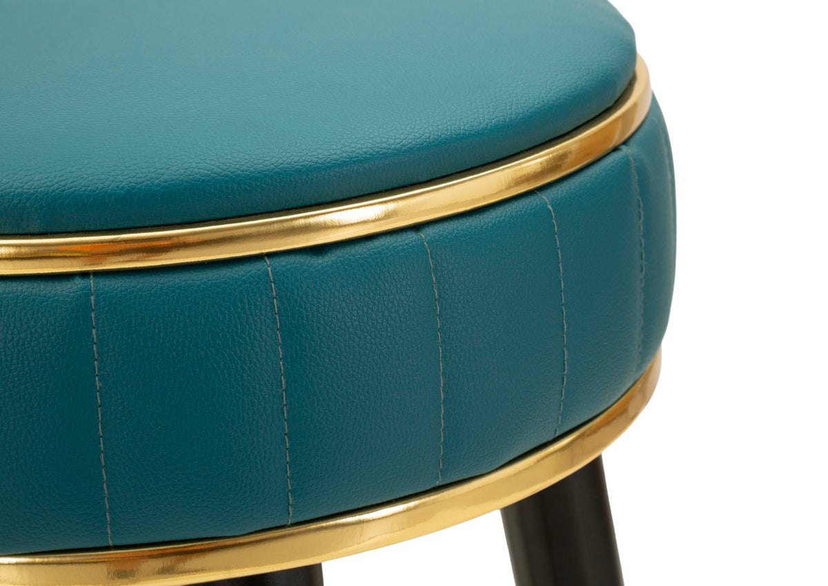 Sgabello bar london verde cm ø 38x74