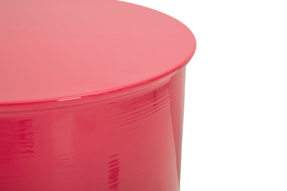 Tavolinetto in metallo oyi fuxia cm ø 31x46
