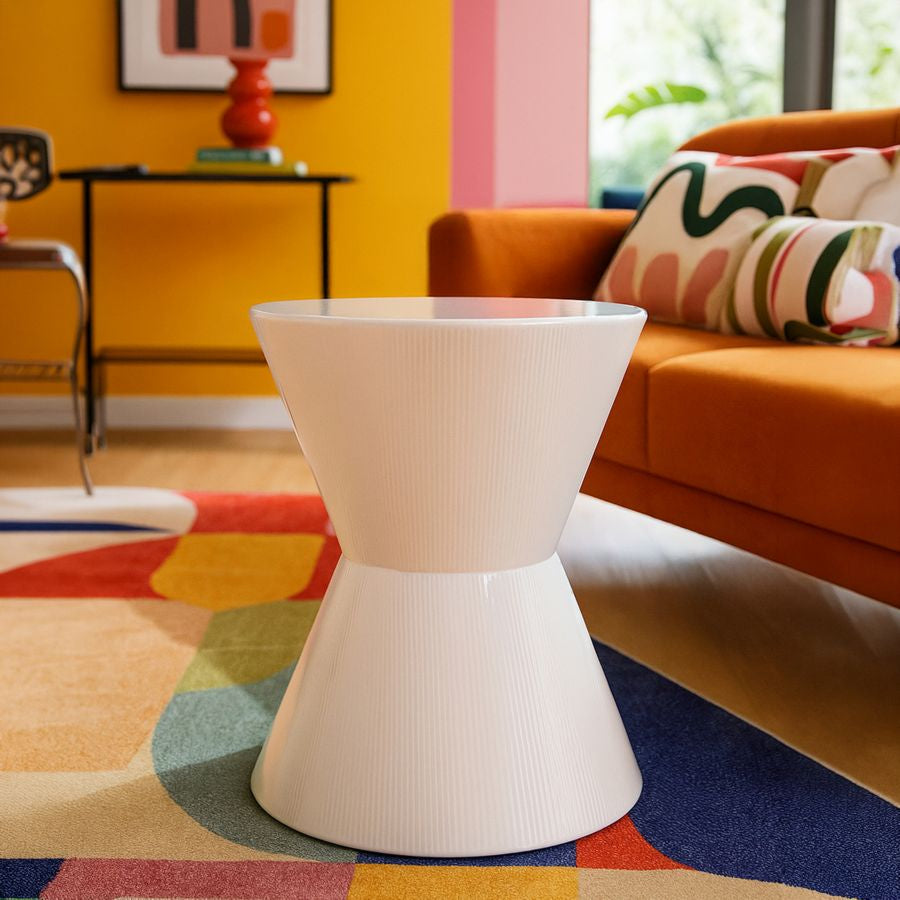 Tavolinetto in metallo oyo cm ø 45x55