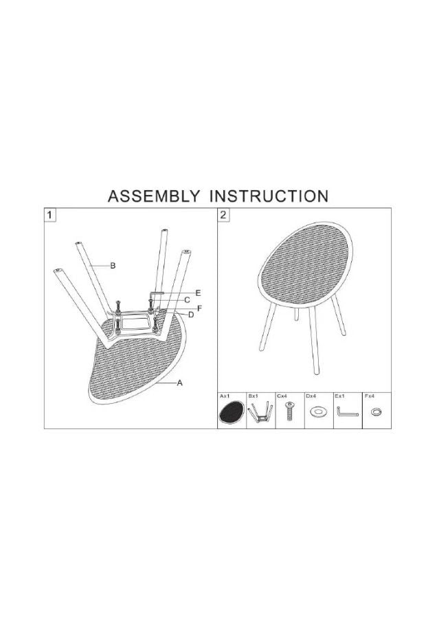 Sedia ibiza senape set 2 pz cm 59x59x83 (altezza seduta cm 45)