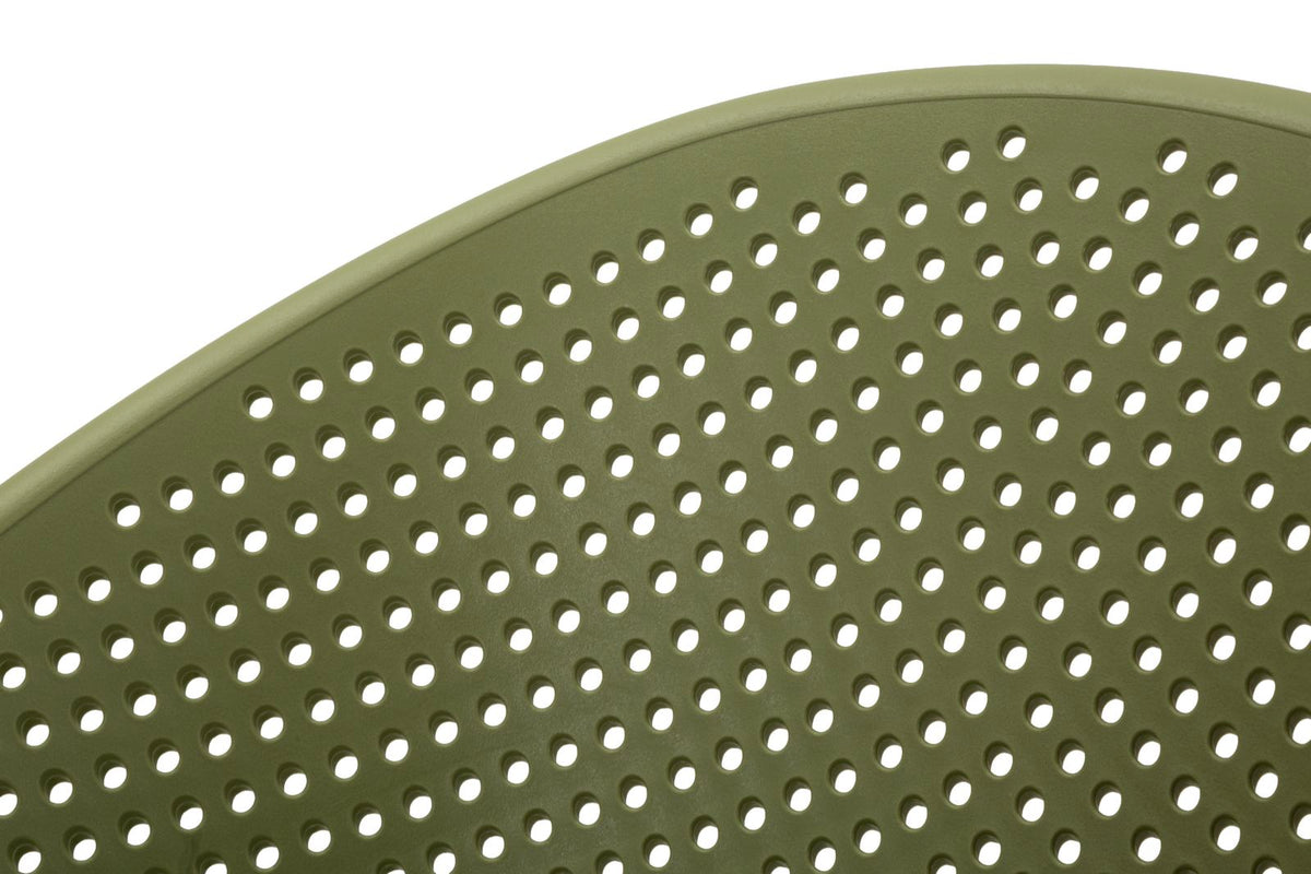 Sedia ibiza verde set 2 pz cm 59x59x83 (altezza seduta cm 45)