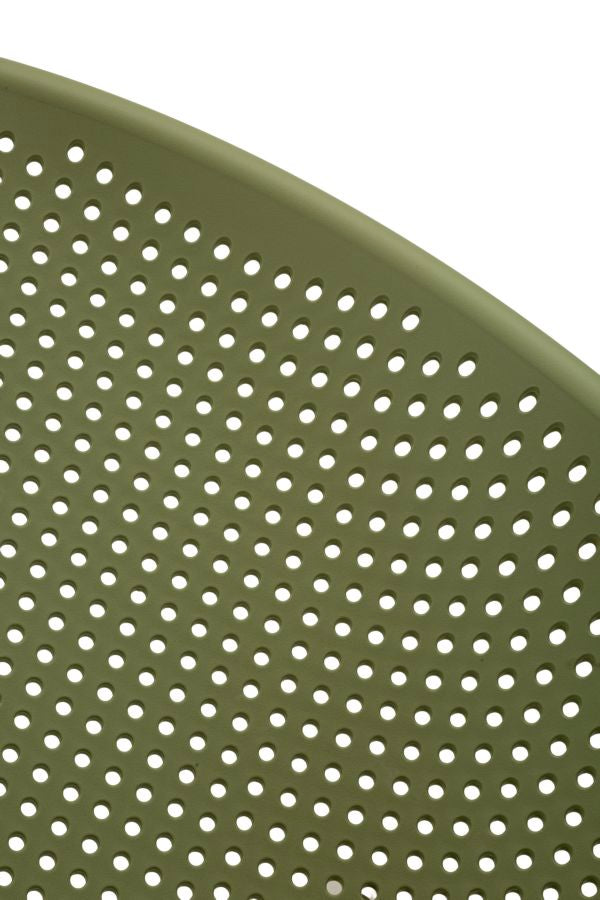 Sedia a dondolo ibiza verde cm 66x88x80 (altezza seduta cm 38)