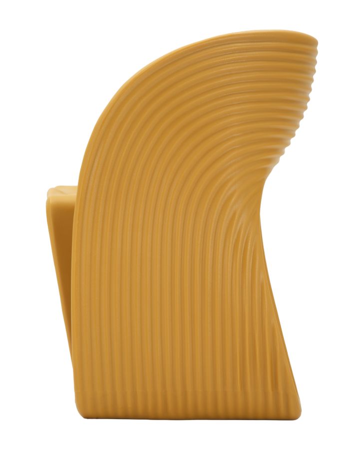 Poltrona sand senape cm 65x57,5x76 (altezza seduta cm 45)