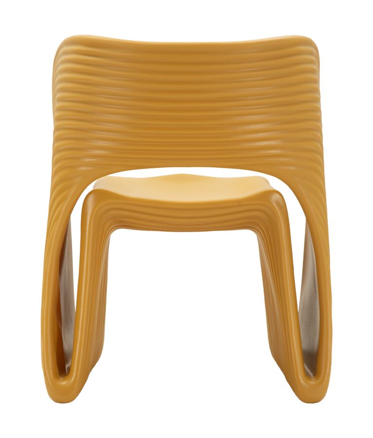 Poltrona sand senape cm 65x57,5x76 (altezza seduta cm 45)