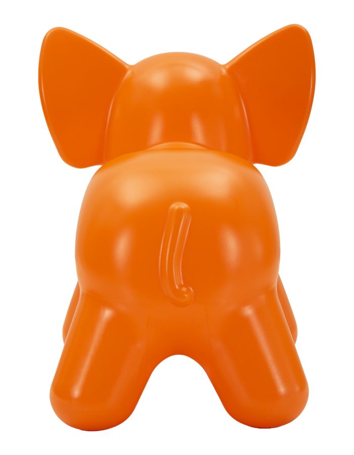 Sgabello elephant arancione cm 86x46x56