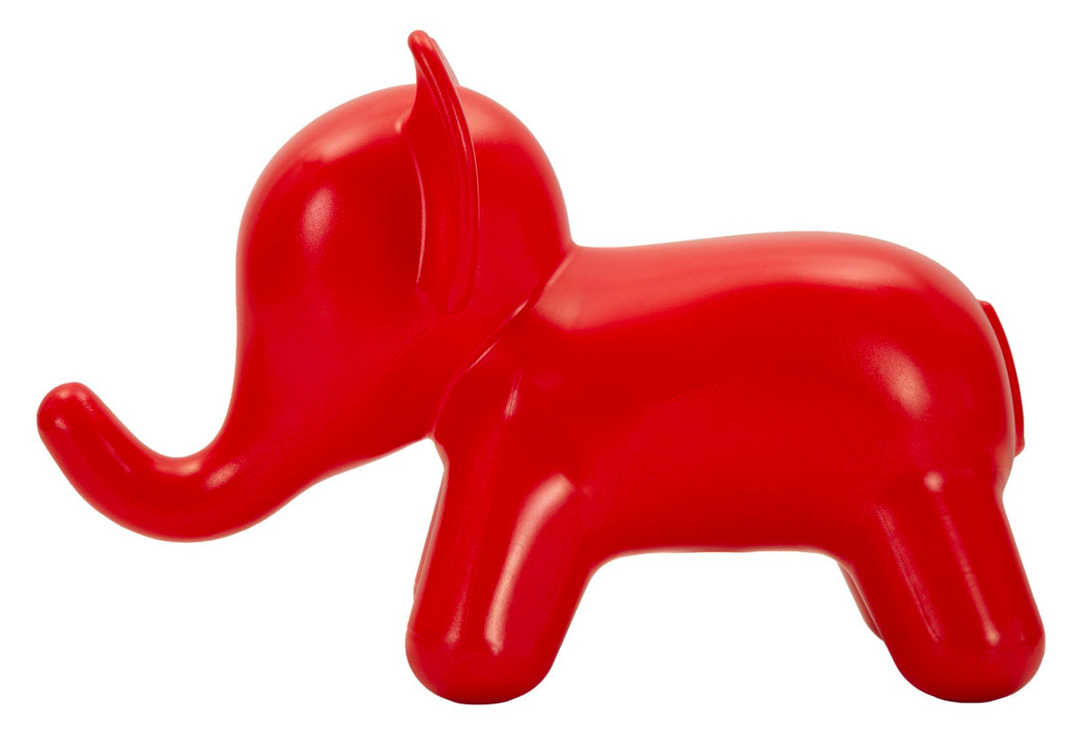 Sgabello elephant rosso cm 86x46x56