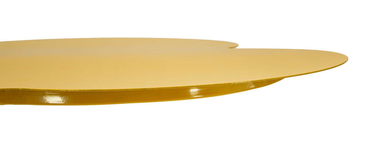 Tavolo bar clox senape cm ø 60x103