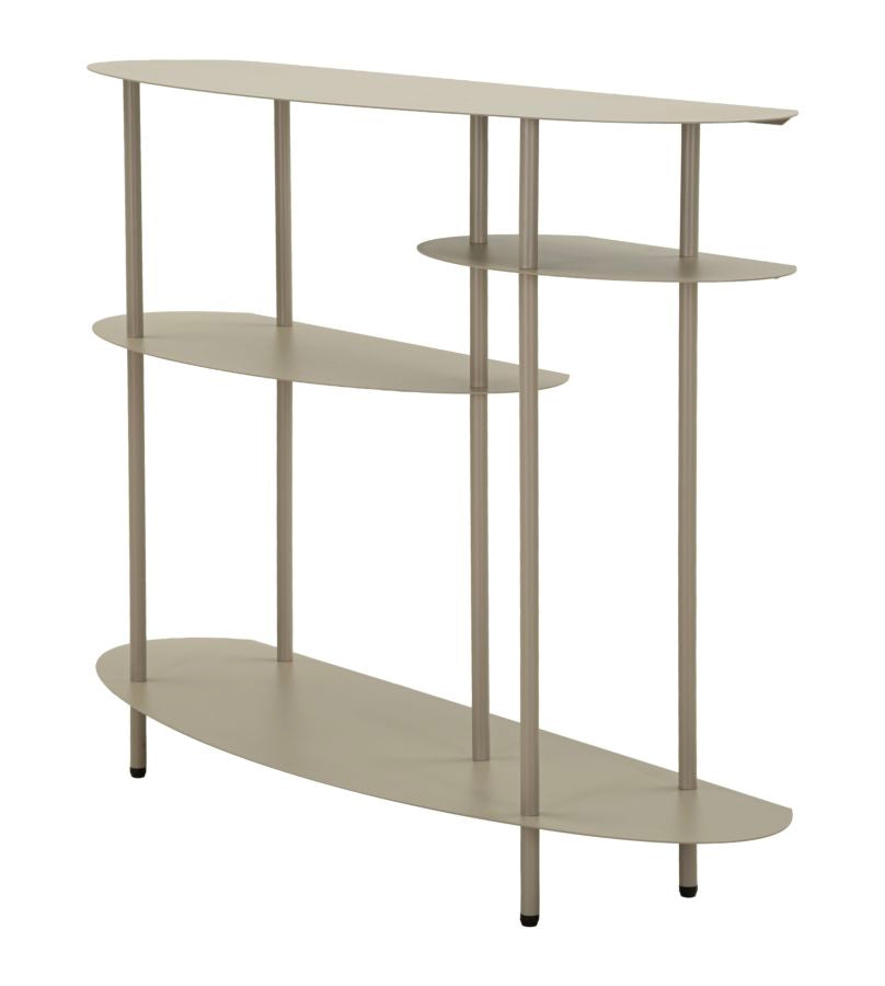 Console saturno plus tortora cm 118x34x82