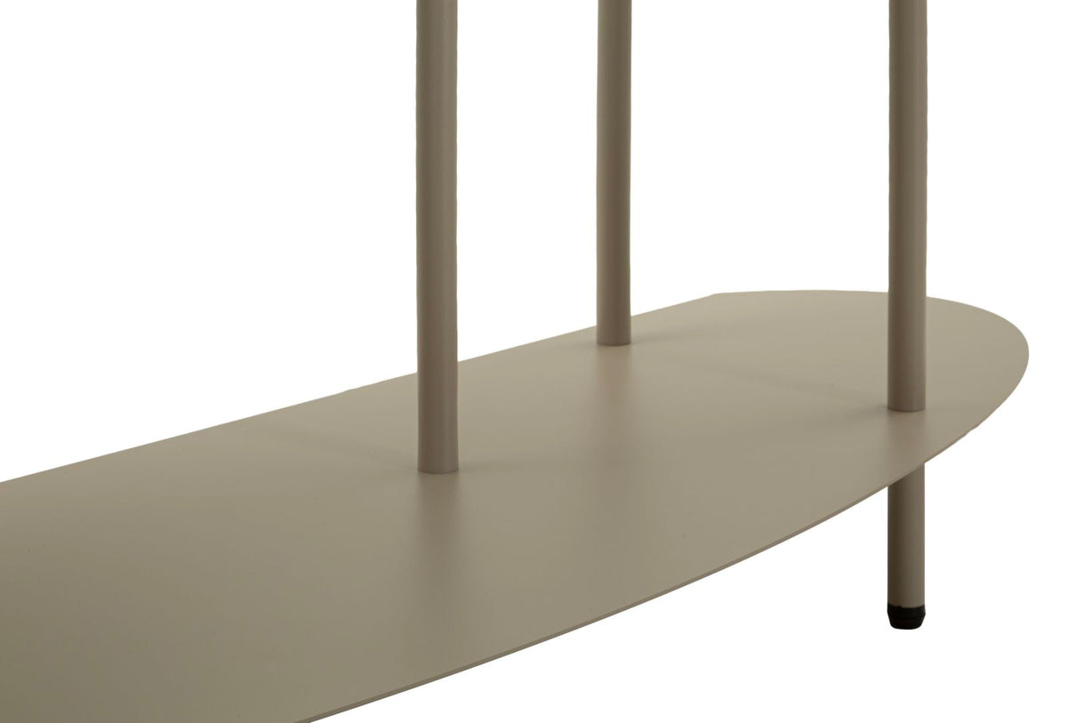 Console saturno plus tortora cm 118x34x82
