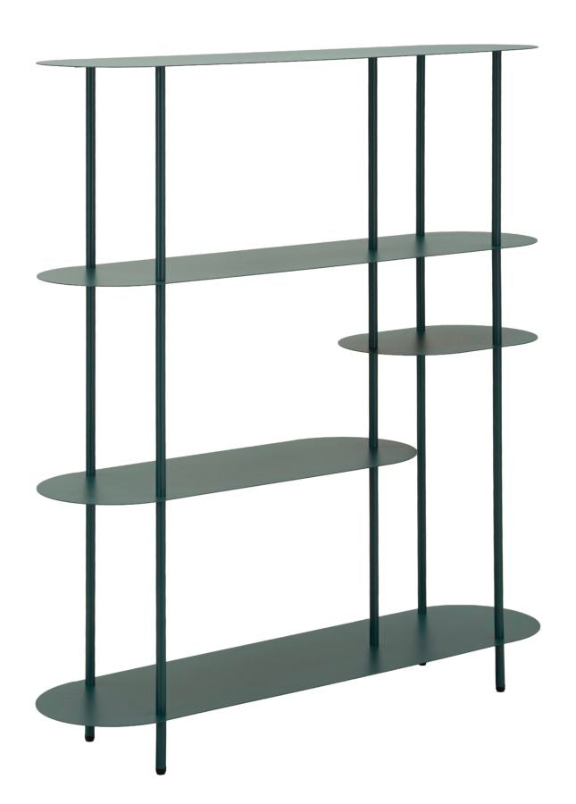 Libreria saturno ottanio cm 118x31x139
