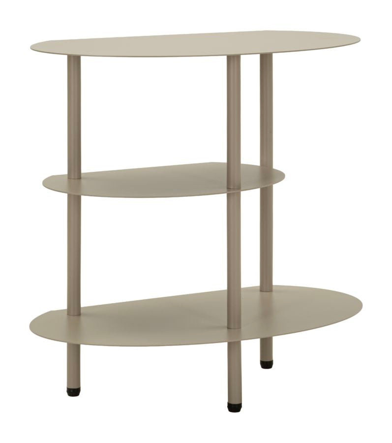 Comodino saturno tortora cm 49,5x27,5x49,5
