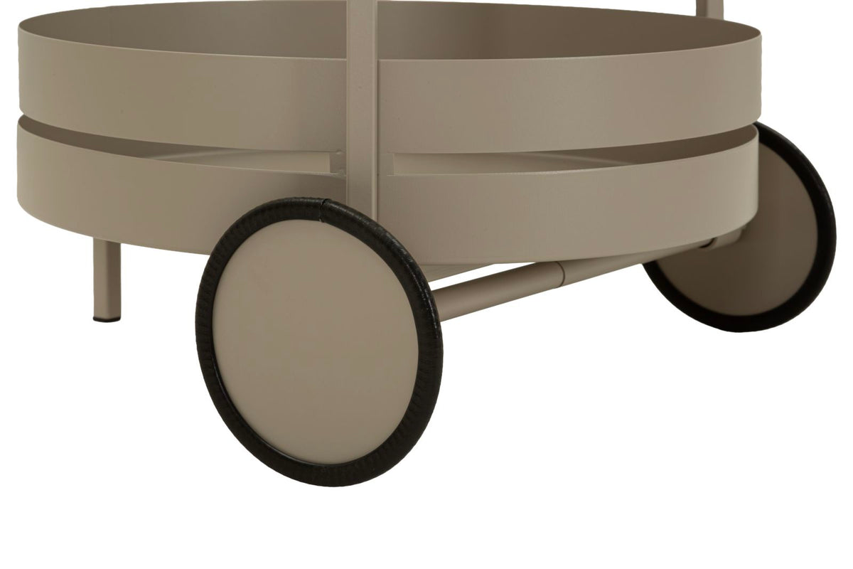 Carrello saturno tortora cm 40x49,5x61