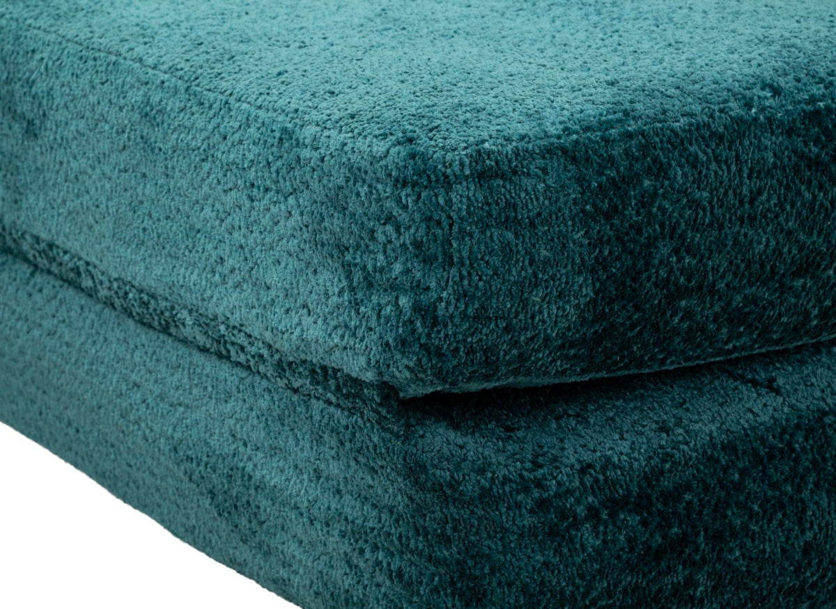 Divano/letto faster petrolio cm 150x100x80 (compresso-misura letto cm213x150x18)