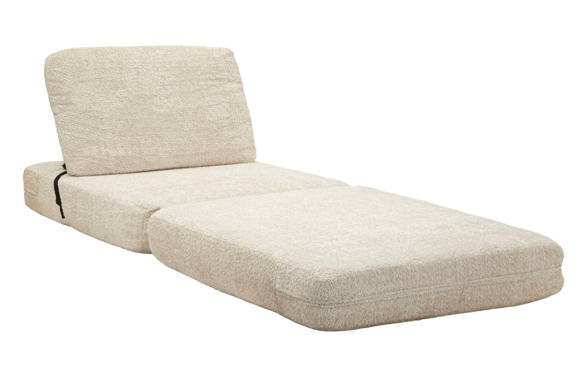 Poltrona/letto faster bianca cm 80x100x80 (compressa-misura letto cm204x80x18)