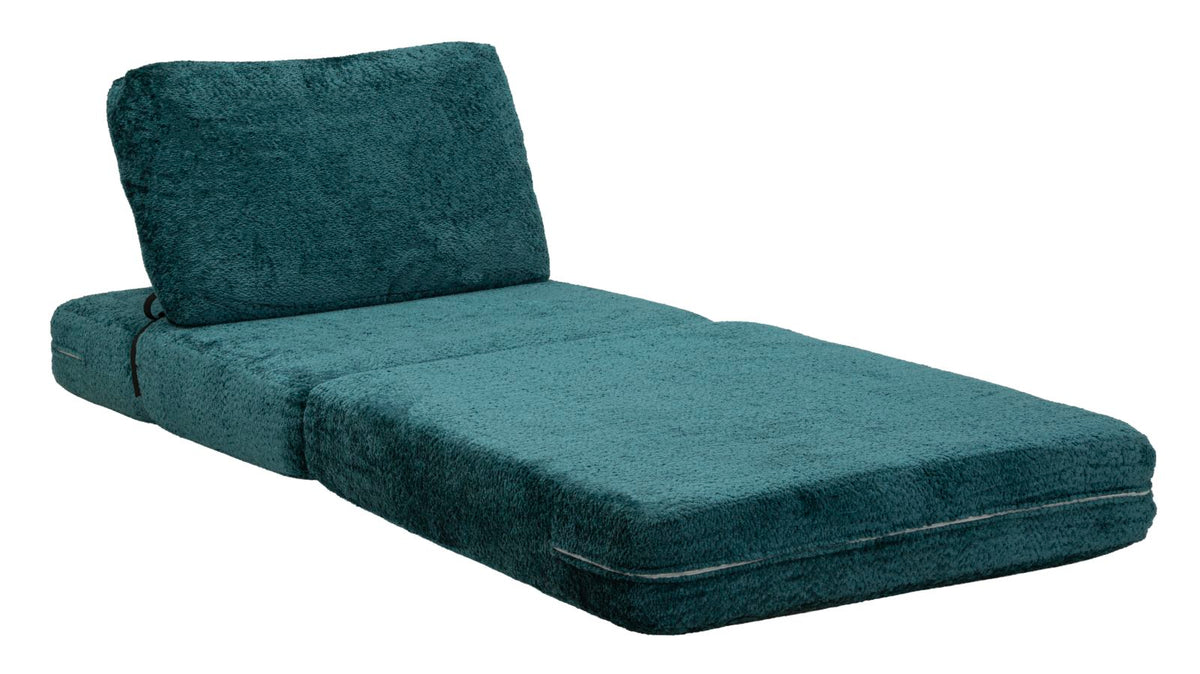 Poltrona/letto faster petrolio cm 80x100x80 (compressa-misura letto cm204x80x18)