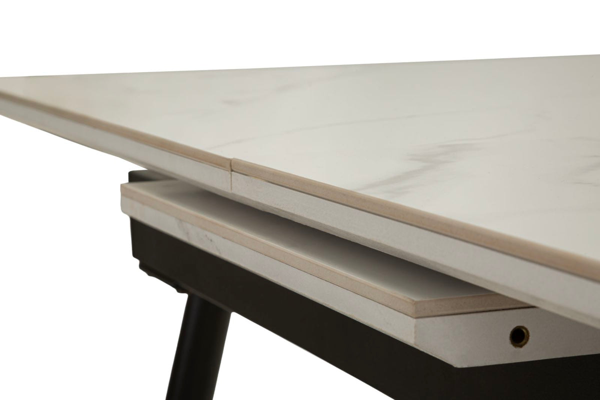 Mauro Ferretti Tavolo da Pranzo Allungabile Matt 120 x 80 x 75 cm (aperto 155 x 80 x 75)