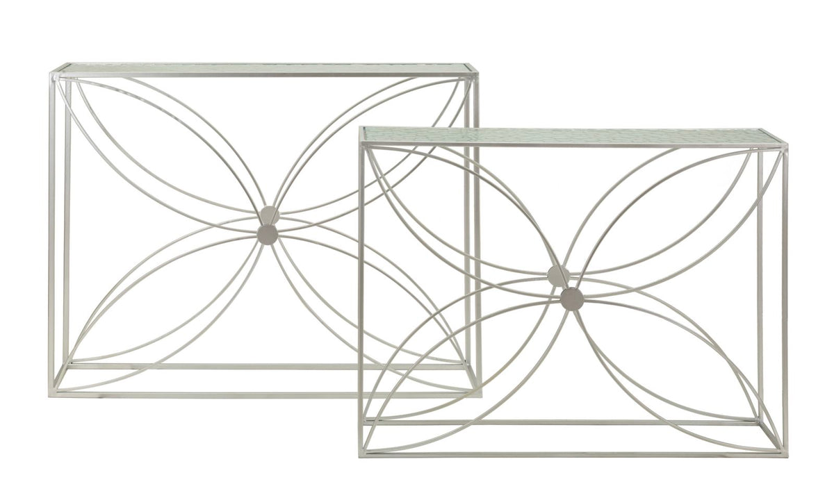 Console paradise coppia cm 100x30x78-90x25x72