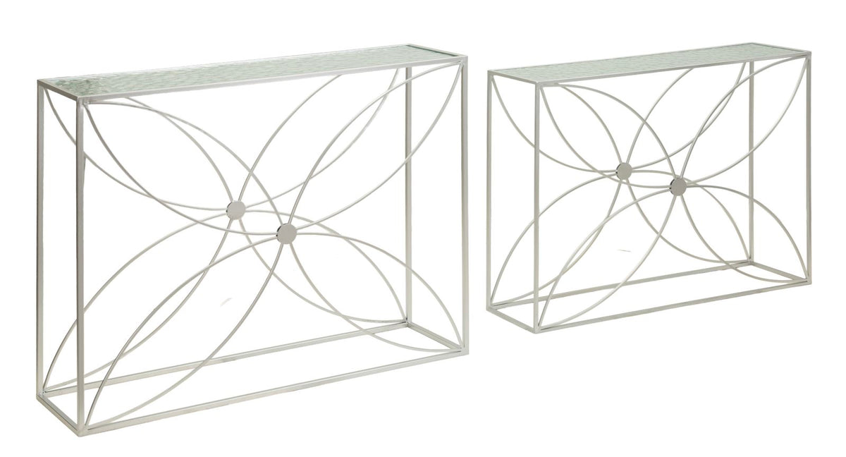 Console paradise coppia cm 100x30x78-90x25x72