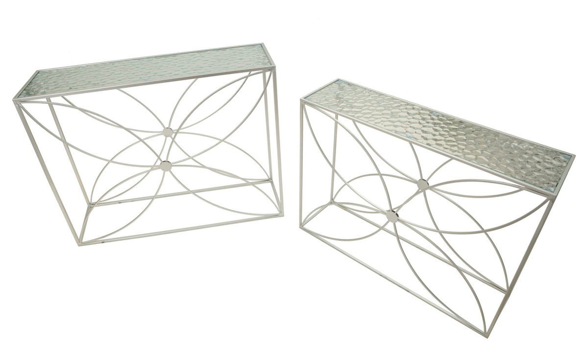 Console paradise coppia cm 100x30x78-90x25x72