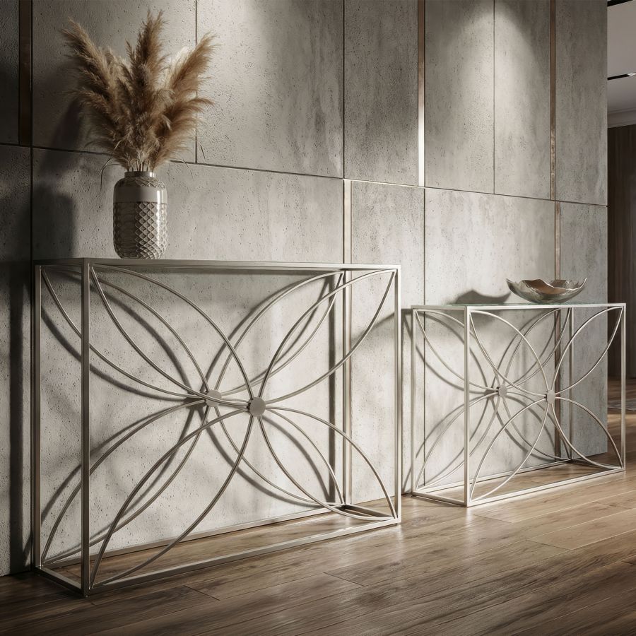 Console paradise coppia cm 100x30x78-90x25x72