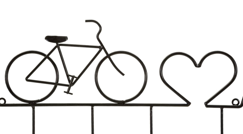 App/abiti da muro bicicletta nero cm 59x3,2x26,5