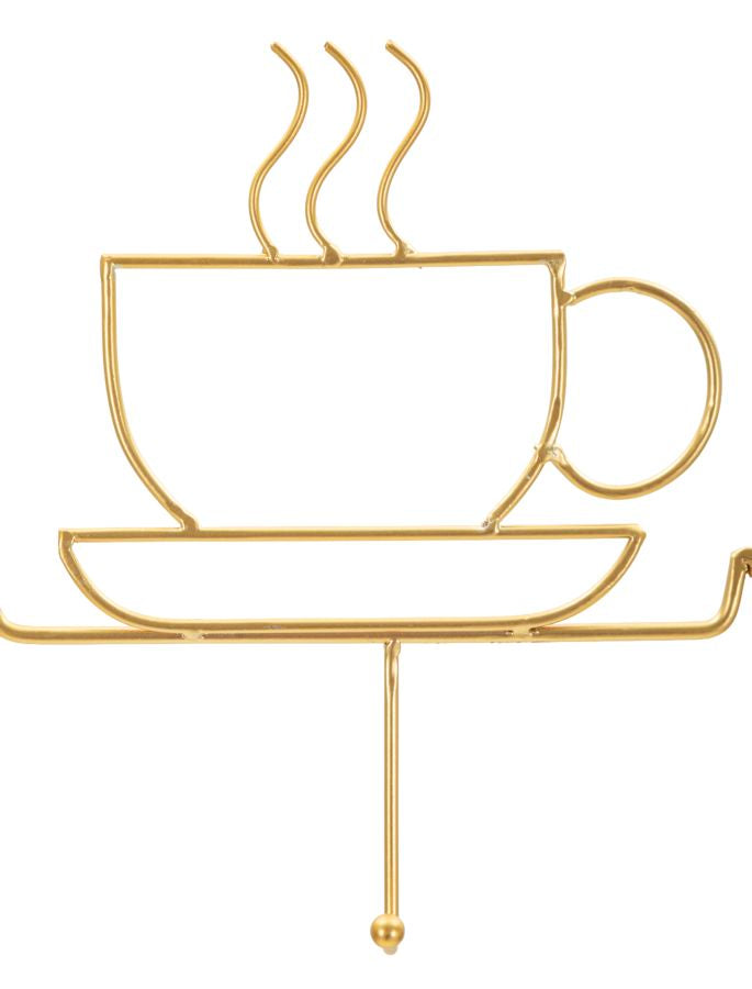 App/abiti da muro breakfast oro cm 60x3,8x26,7