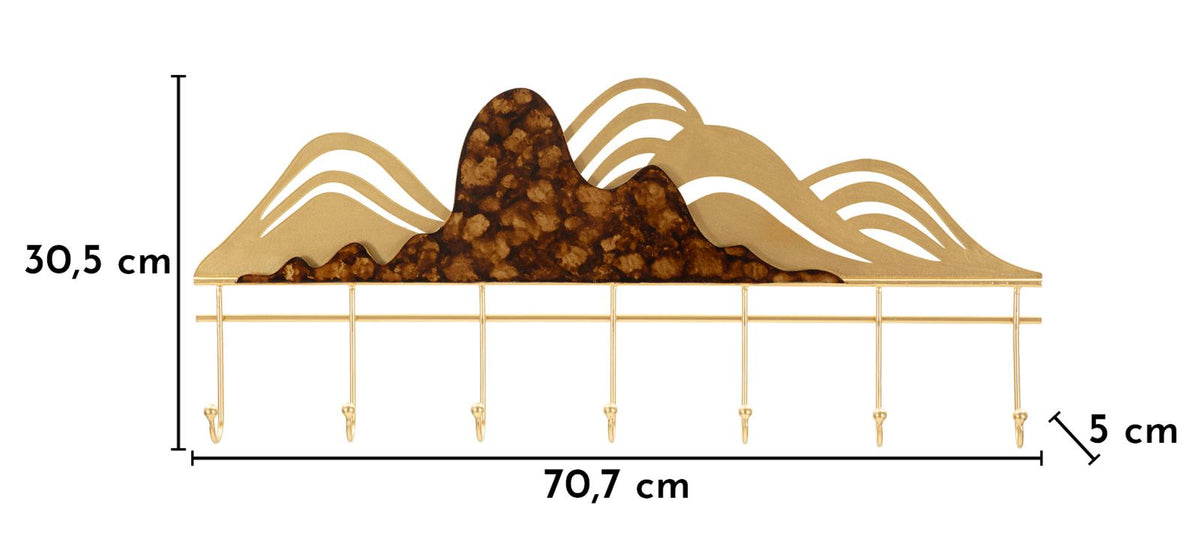 App/abiti da muro mountain cm 70,7x5x30,5