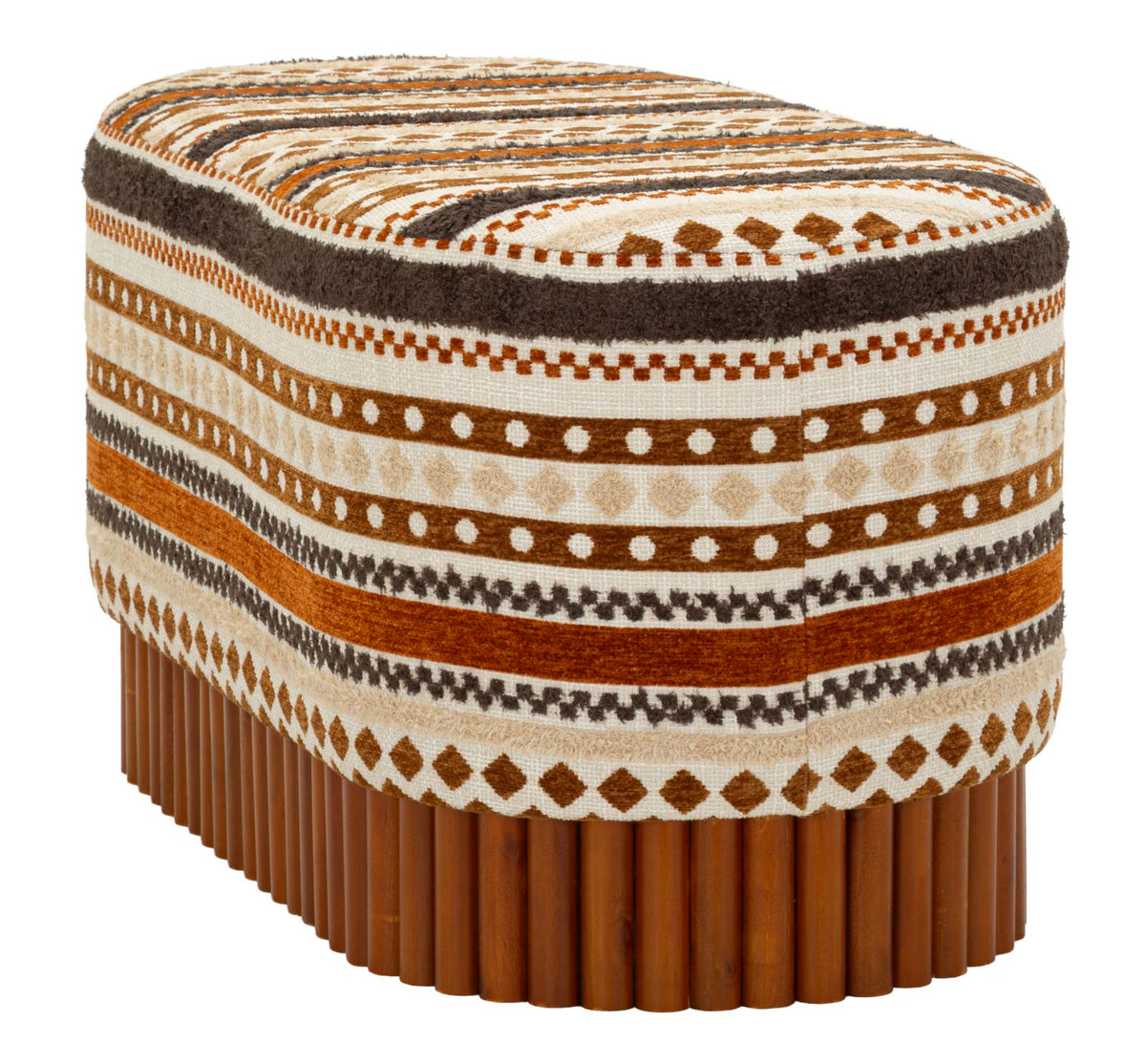 Panca mombasa oval cm 82x40x40