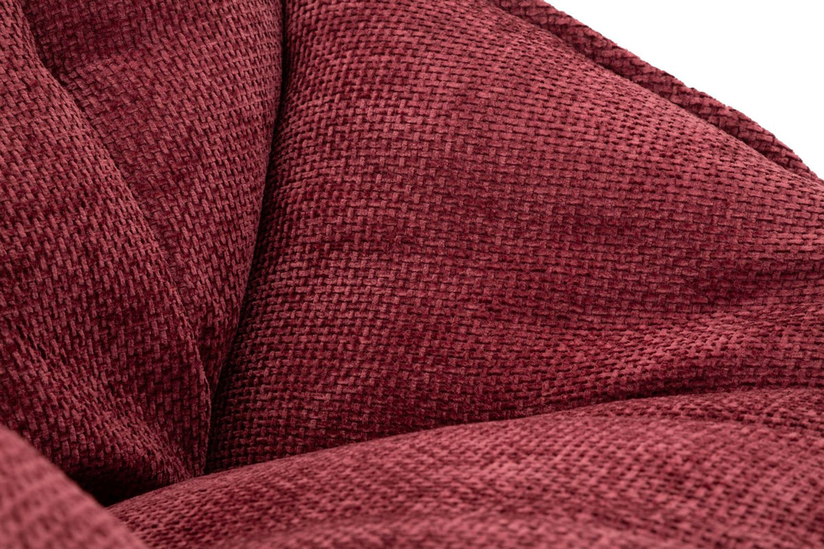 Mauro Ferretti Poltrona Dortmund Bordeaux 78 x 78 x 84 cm